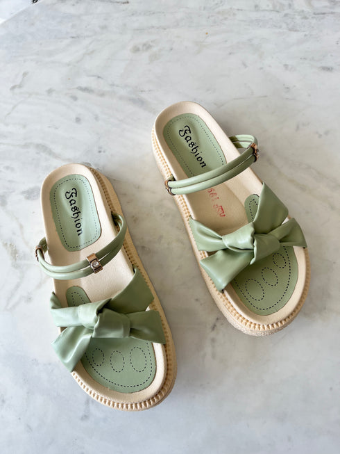 Sweet Bowknot Sandals